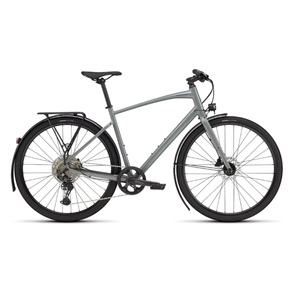 Specialized Sirrus X 3.0 EQ Gloss Ashen Grey / Black Liquid Metal Reflective