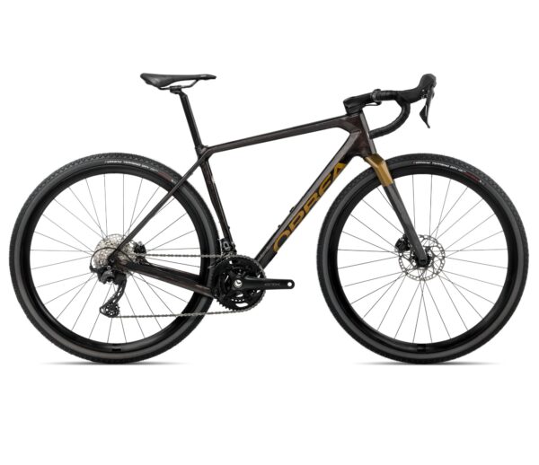 Orbea Terra M30TEAM Cosmic Carbon View - Metallic Olive Green