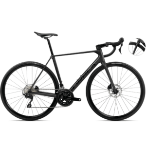 Racercykel Orbea orca m30 vulcano i farven black matt black gloss