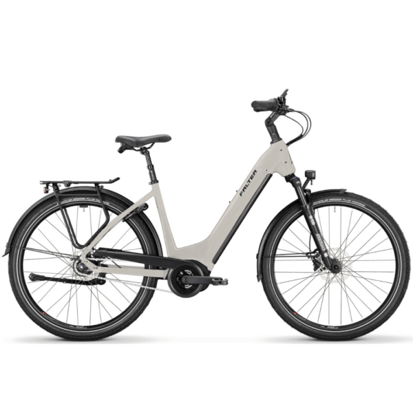 Køb Falter E 9.4 RT Bosch Performance Line 625Wh warm grey elcykel hos BLVD-BIKES
