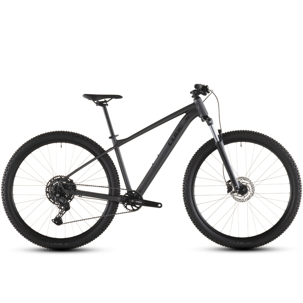Cube aim pro slateblack n black hardtail MTB