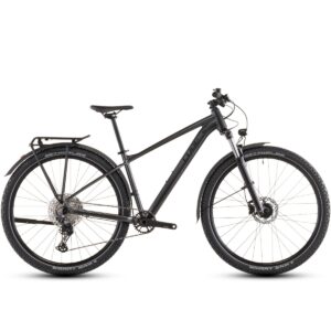Cube aim SLX FE hardtail MTB i farven slateblack'n'black