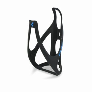 cube bottle cage hpp flaskeholder i farven matt black n blue