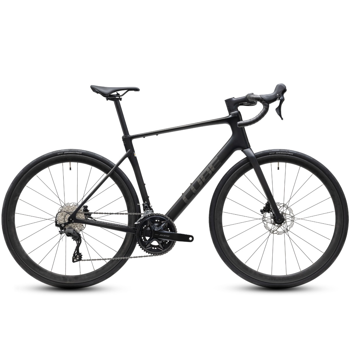 Cube Attain C:62 Race Carbon 'n' coalchrome Racercykel