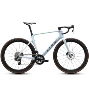 Cube Agree C:62 EX Glacier 'n' black Carbon Racercykel
