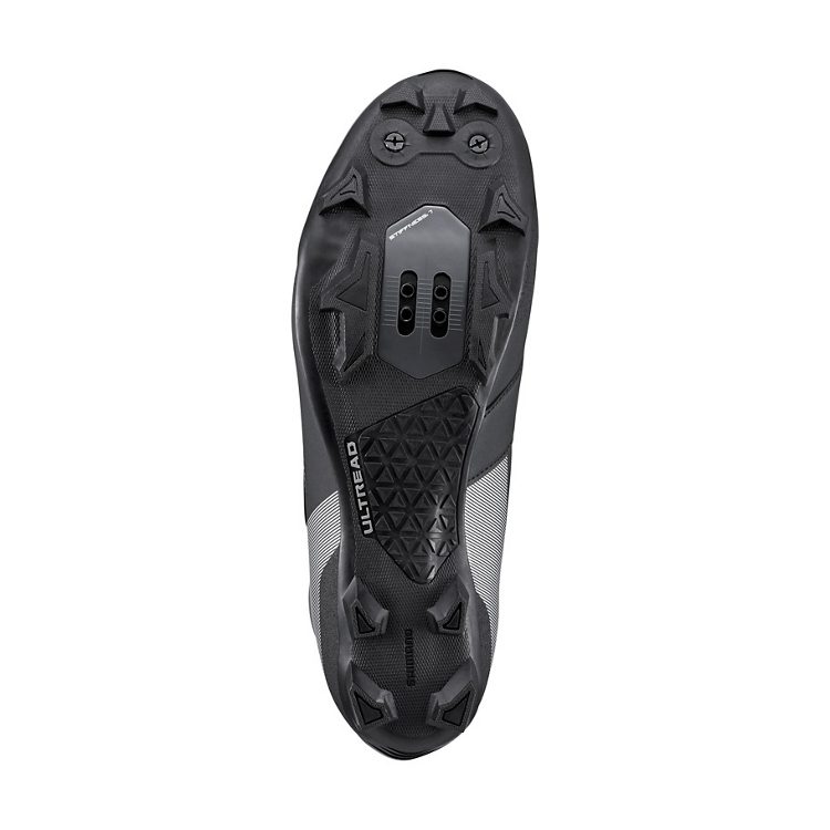 Shimano SH-MW702 MTB vintersko i sort, set bagfra med højt skaft