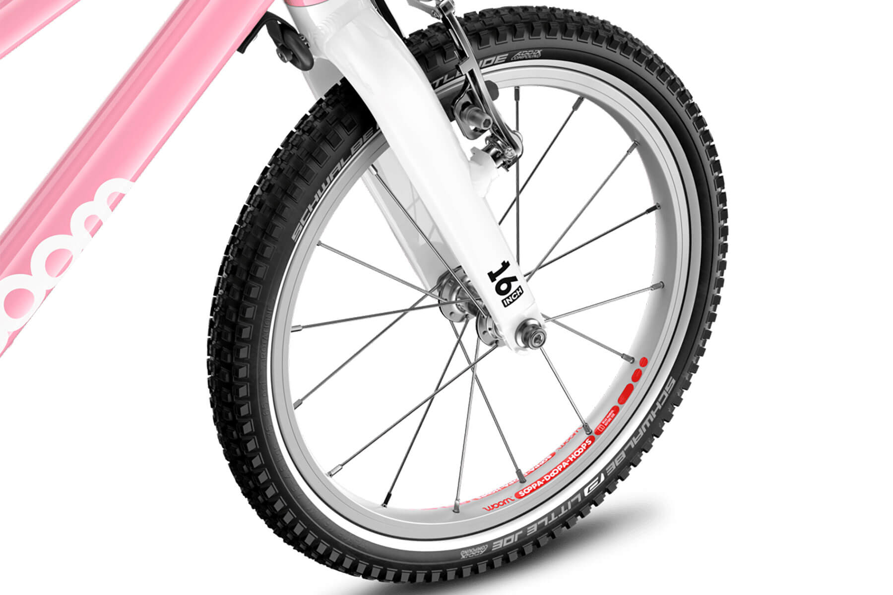 woom GO 3 AUTOMAGIC - Powder Pink - Billede 4