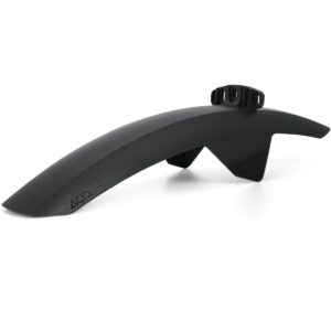 ACID Mudguard MUD SHIELD Front Long Lang forskærm til MTB, sort. 93502